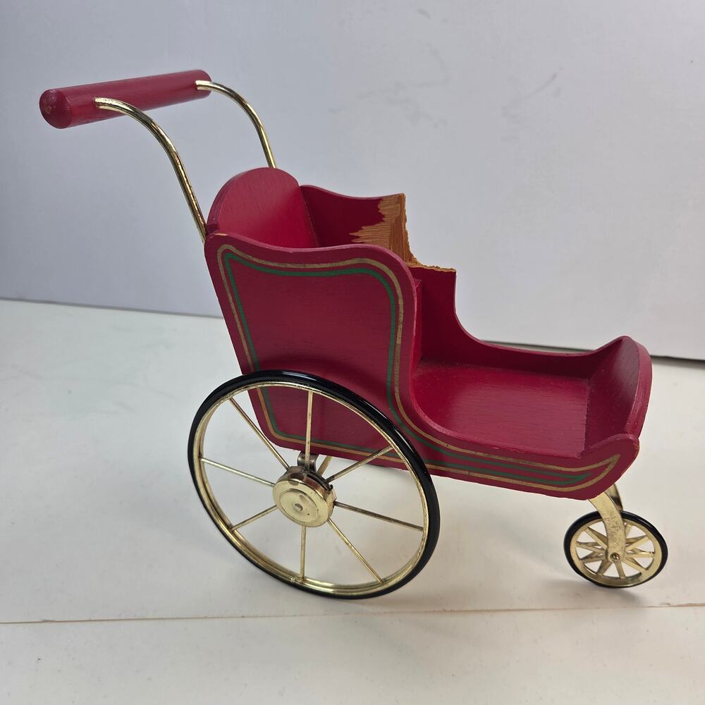 Pleasant Company American Girl Samantha Elegant Doll Pram Carriage Vintage